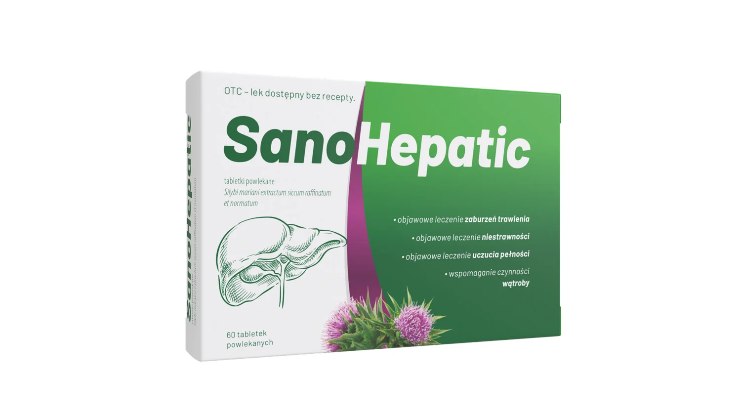 SanoHepatic 60 tabletek powlekanych