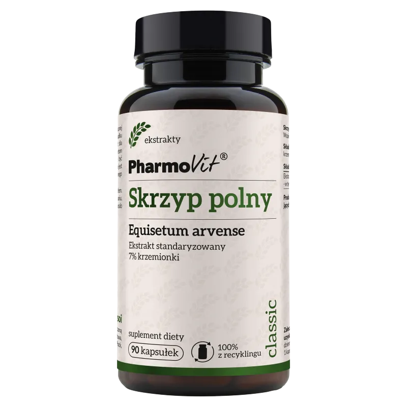 Skrzyp Polny Pharmovit, suplement diety, 90 kapsułek