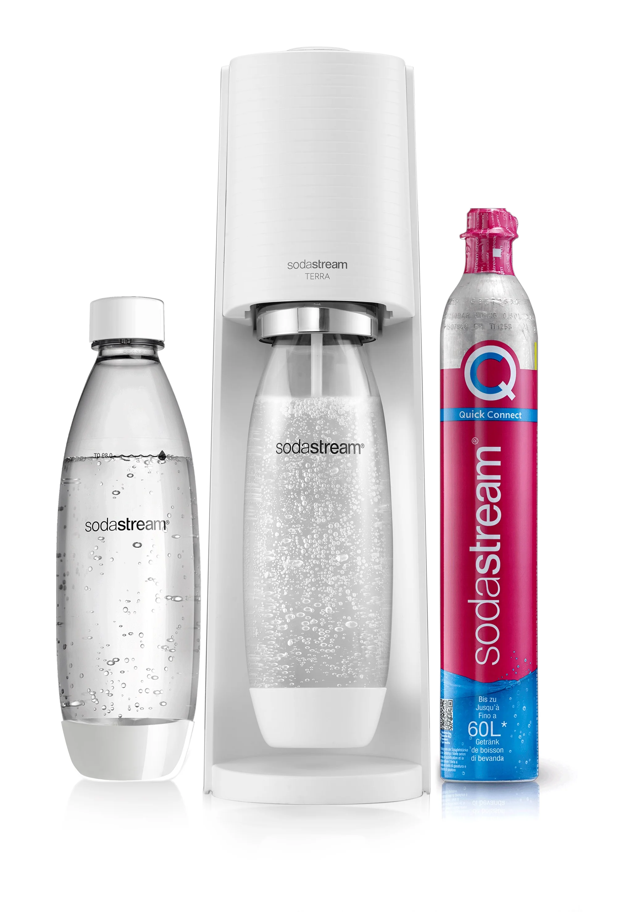 SodaStream Terra saturator biały, 1 szt.