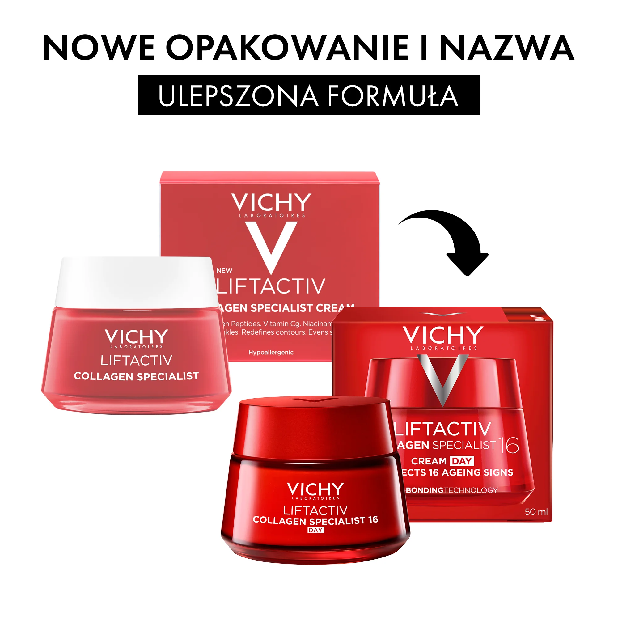Vichy Liftactiv Collagen Specialist krem na dzień, 50 ml