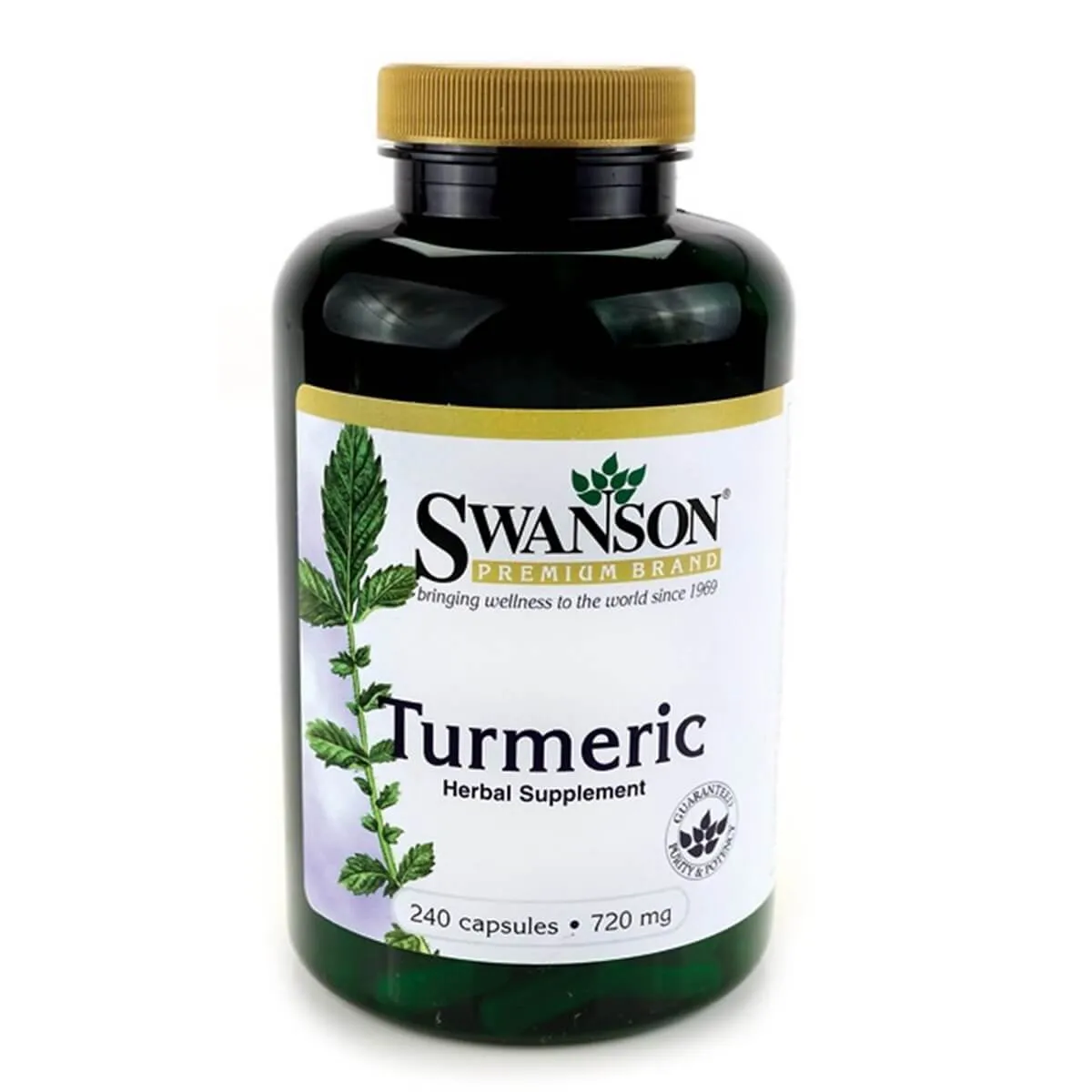 Swanson Turmeric, suplement diety, 240 kapsułek