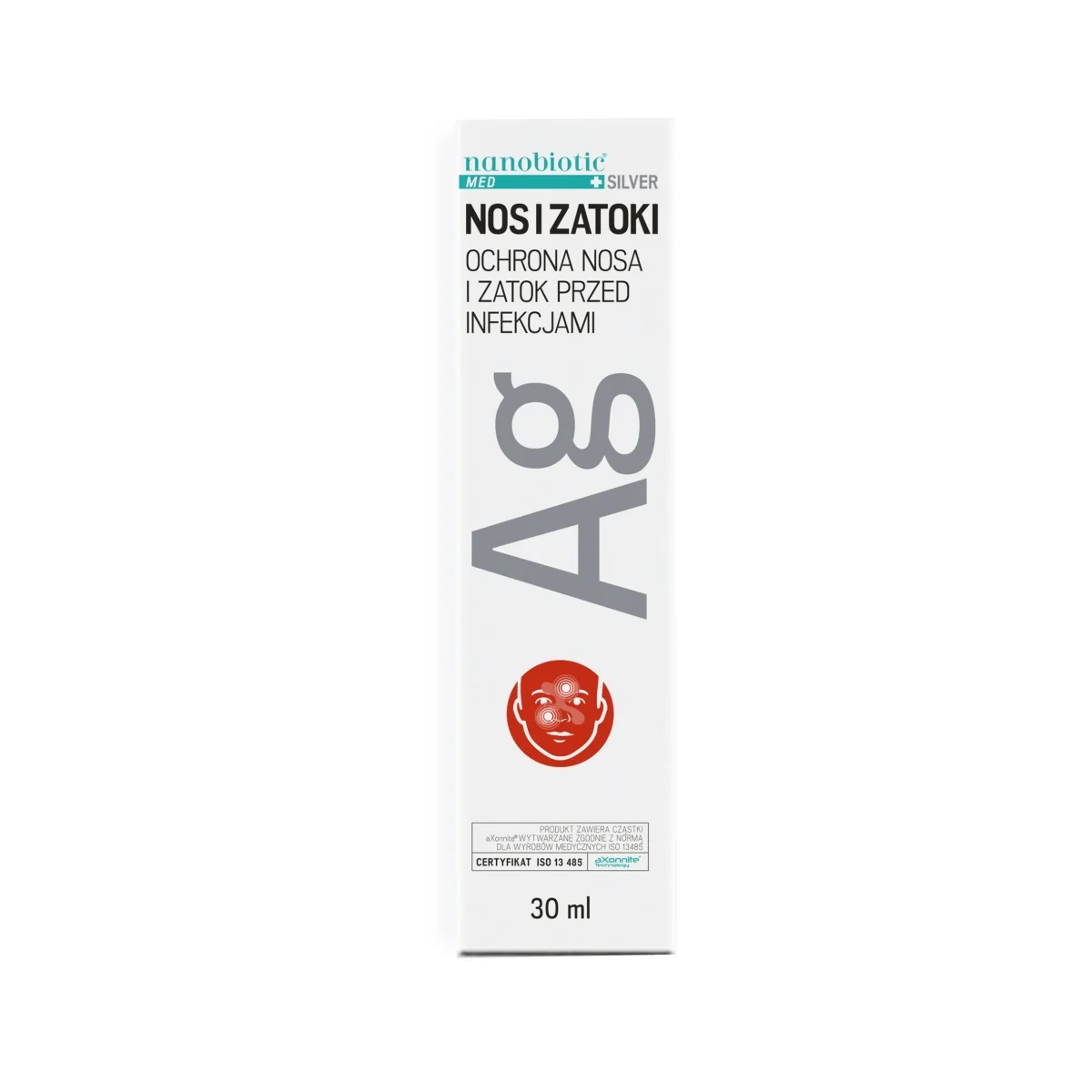 Nanobiotic Med Silver Nos i Zatoki spray, 30 ml