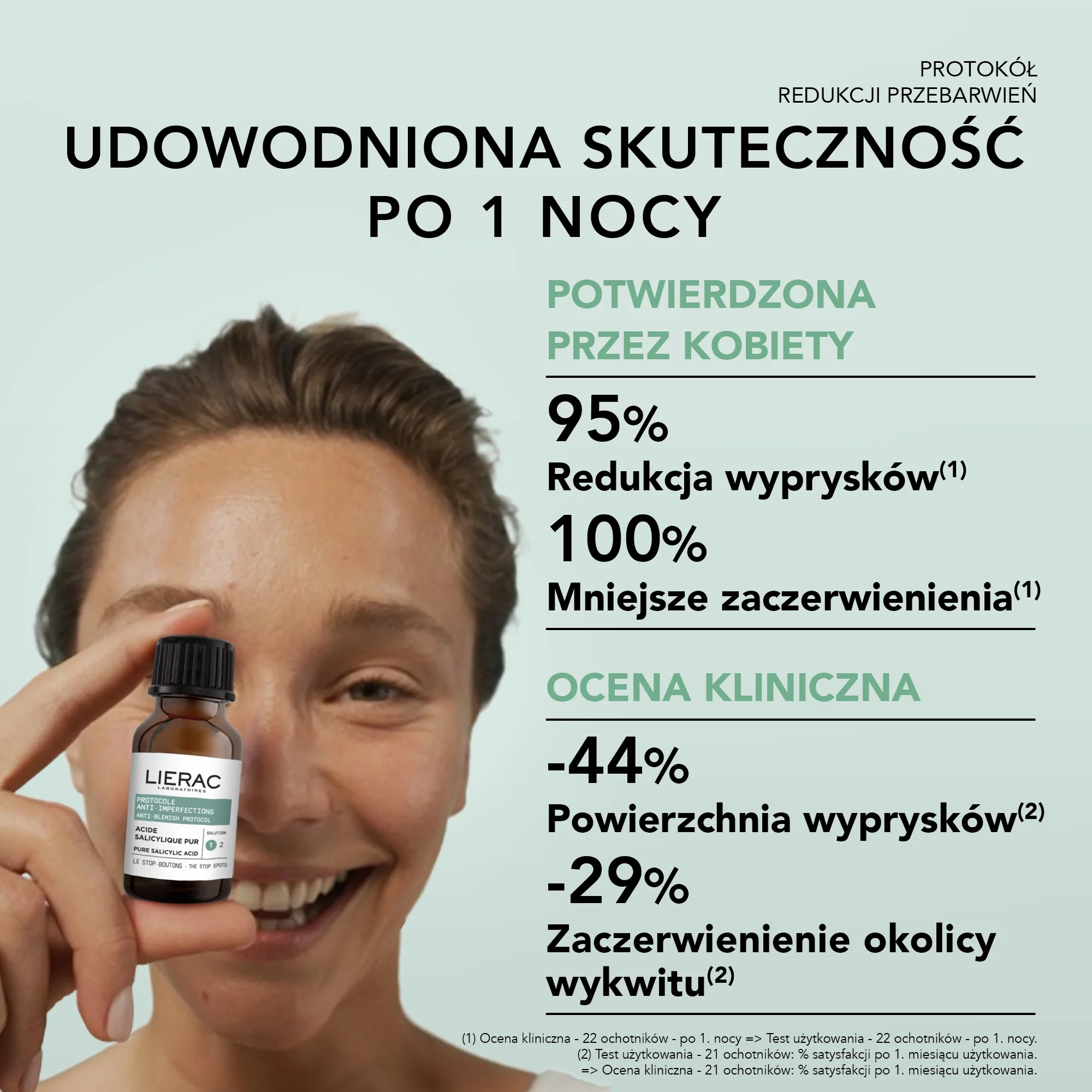 Lierac Protocole Redukcja niedoskonałości koncentrat na wypryski, 15 ml