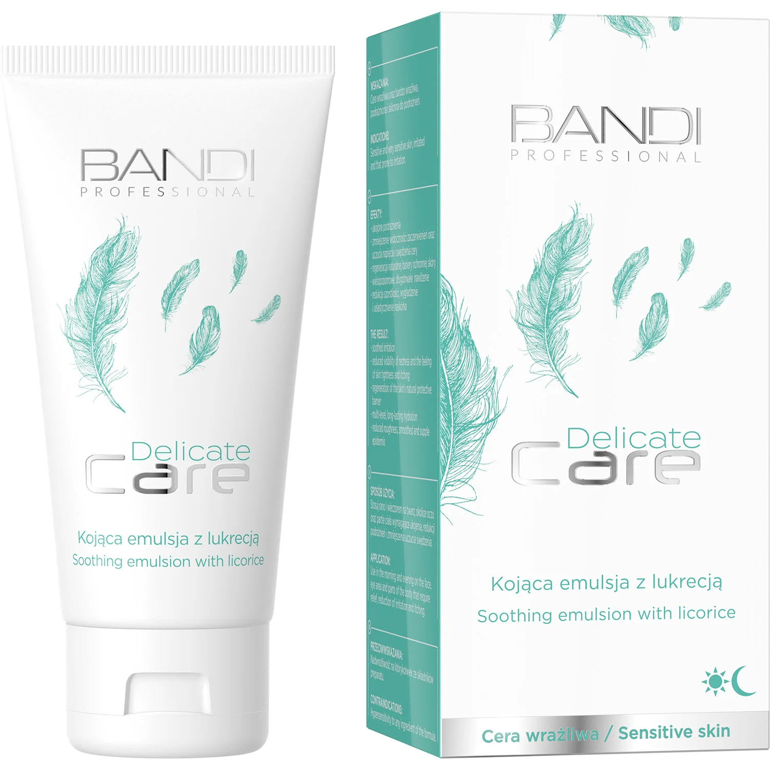 BANDI Professional Delicate Care Kojąca emulsja z lukrecją, 50 ml