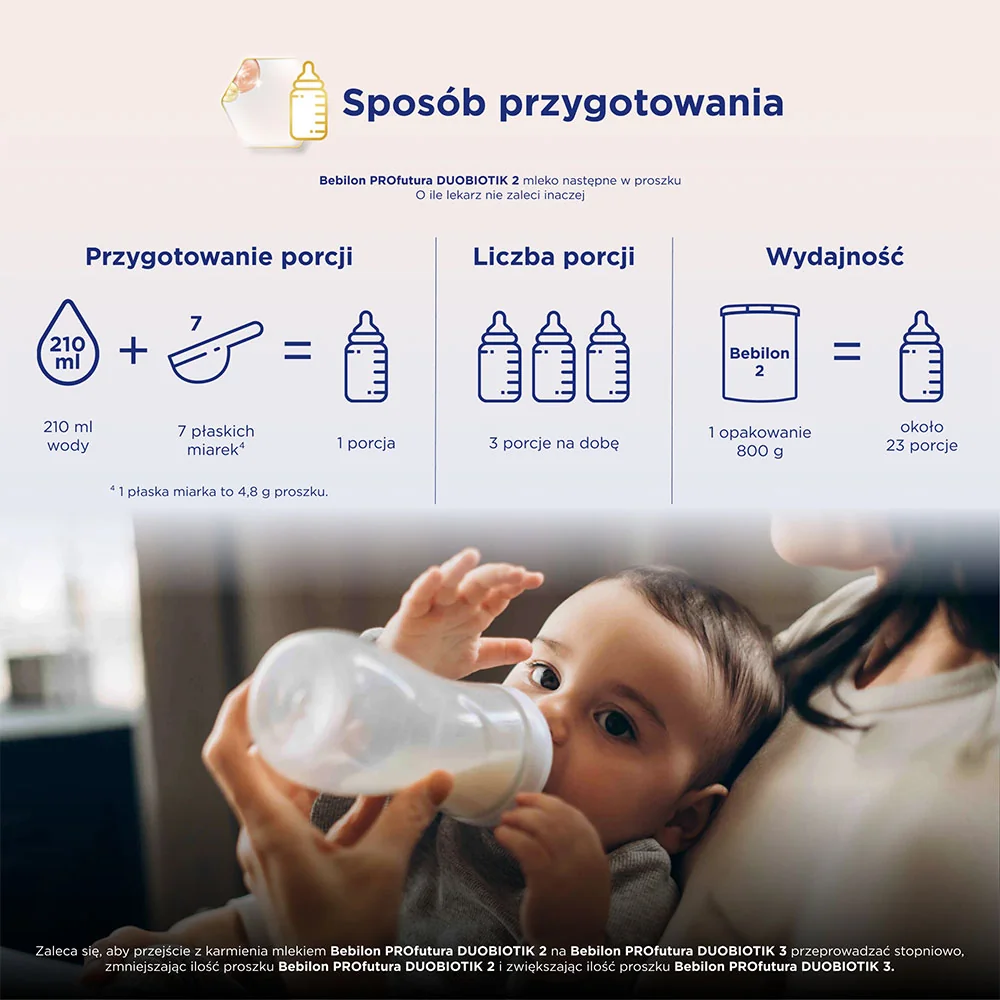 Bebilon Profutura DuoBiotik 2 800g mleko następne po 6. miesiącu, 800 g