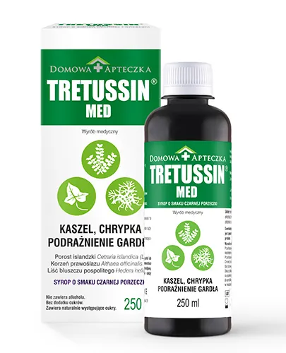 Domowa Apteczka Tretussin Med syrop, 250 ml