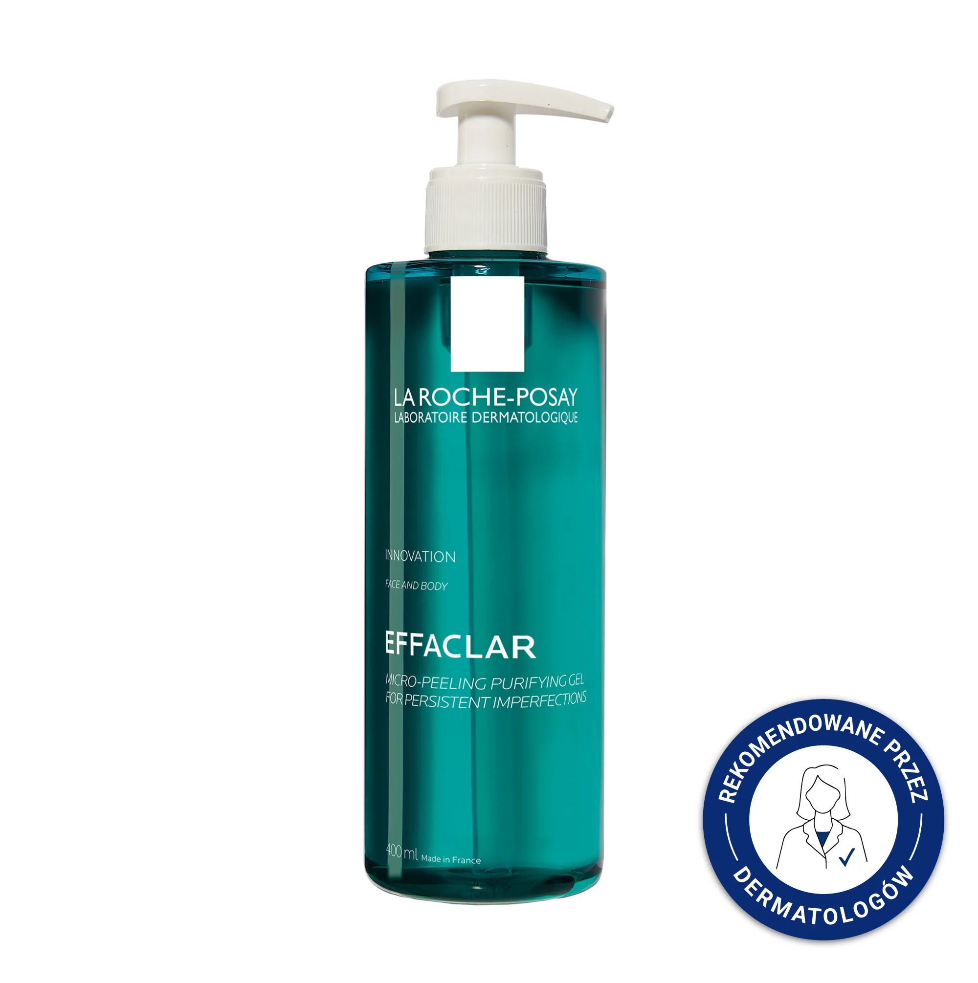 La Roche-Posay Effaclar Micro-Peeling Purifying Gel żel oczyszczający do twarzy, 400 ml