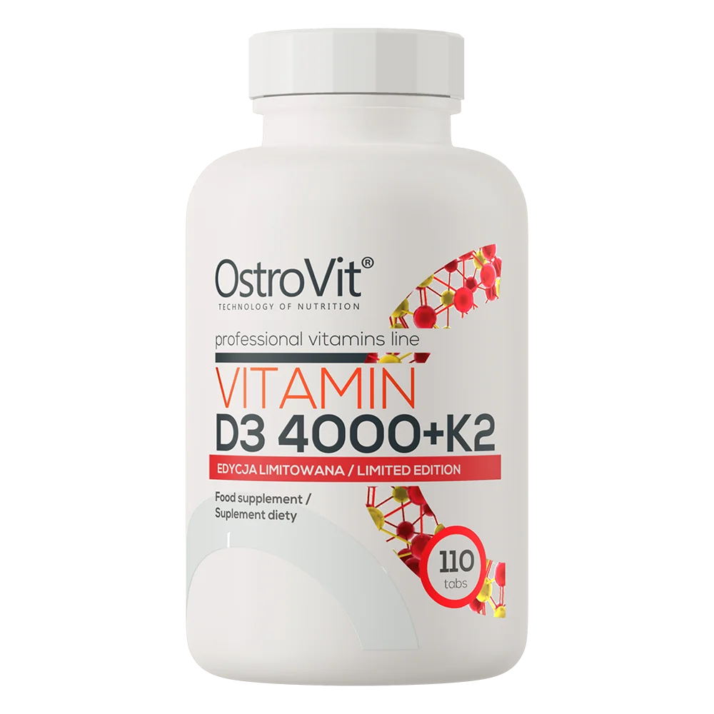 OstroVit Witamina D3 4000 IU + K2 110 tabletek