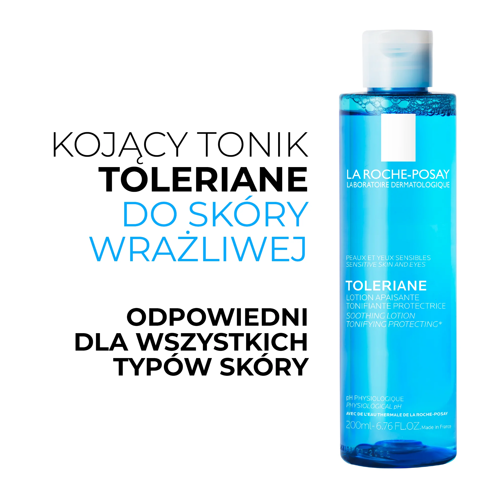 La Roche-Posay Fizjologiczne pH tonik do twarzy, 200 ml