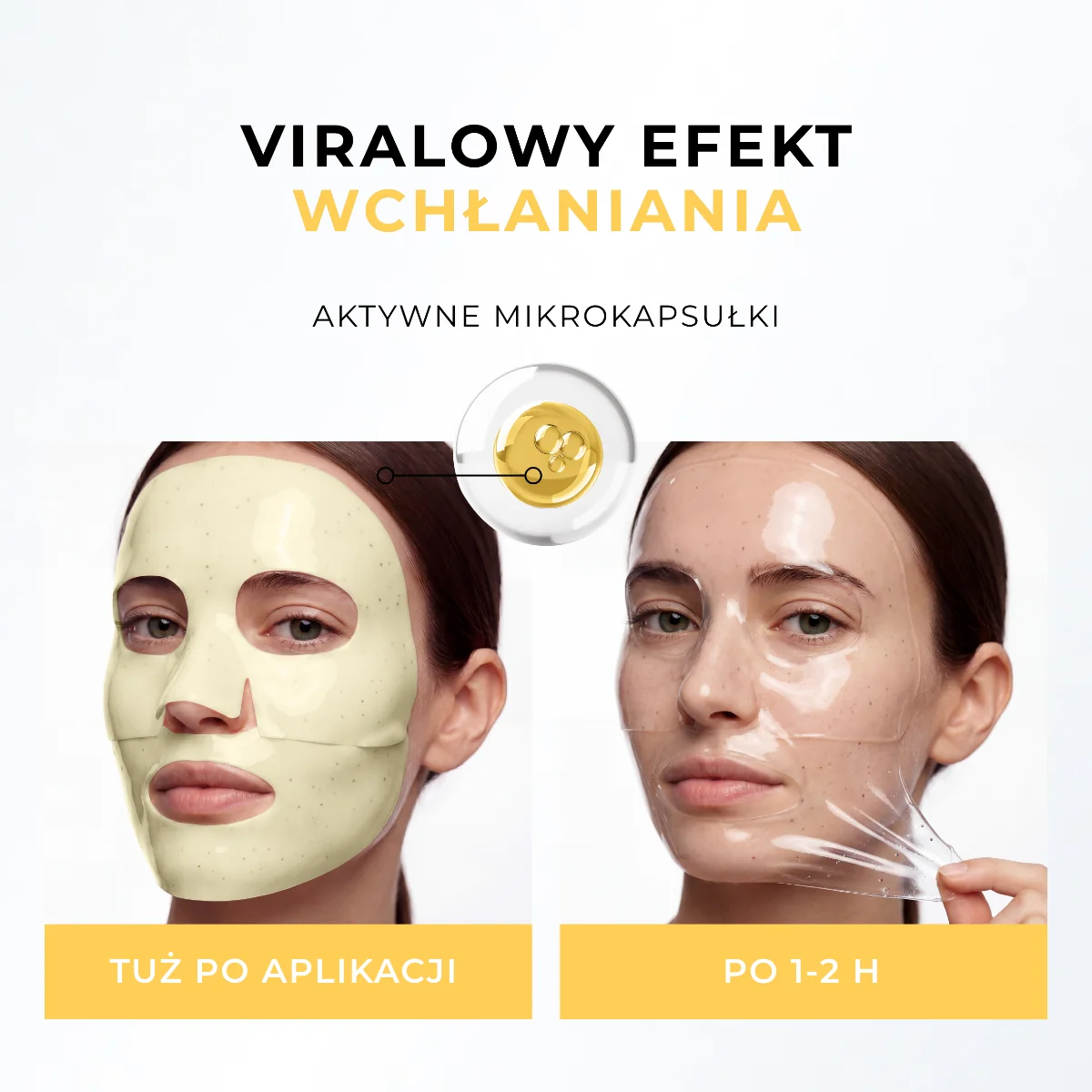 L'biotica Maska kolagenowa z ceramidami w mikrokapsułkach, 1 sztuka