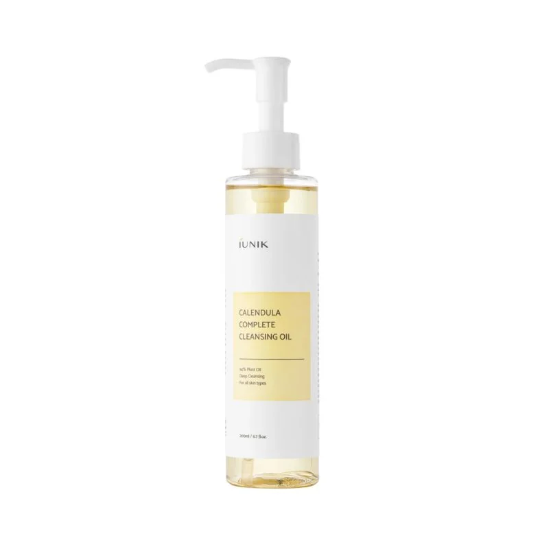 iUNIK Calendula Complete Cleansing Oil oczyszczający olejek do twarzy, 200 ml