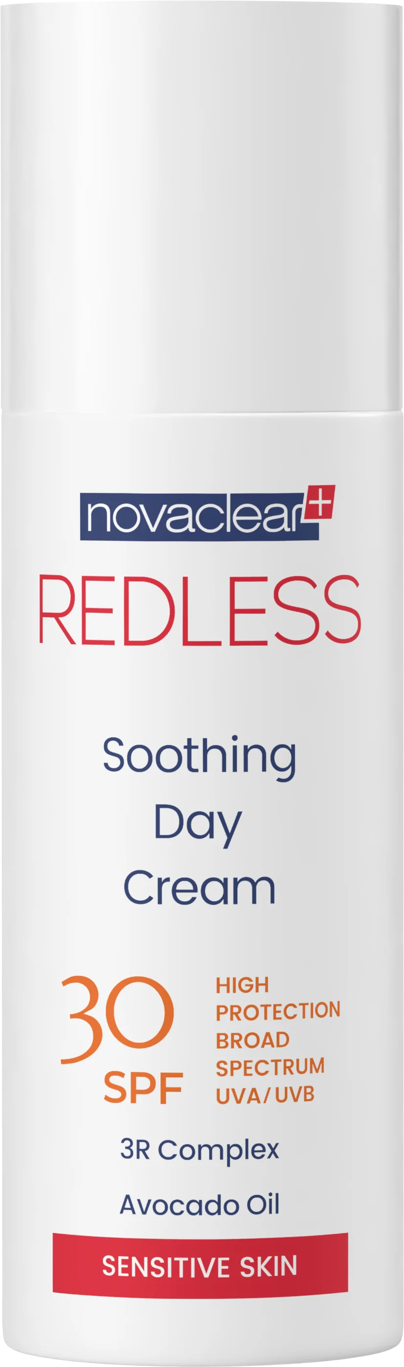 Novaclear Redless krem wzmacniający do cery naczynkowej na dzień SPF 30, 50 ml