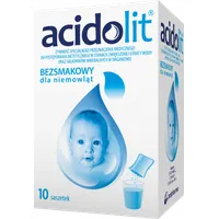 Acidolit, proszek do przygotowania roztworu doustnego, 10 saszetek