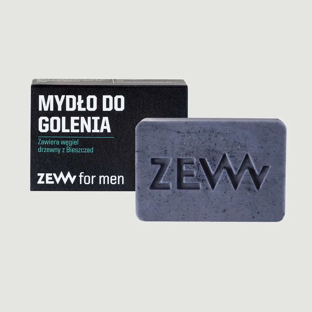 ZEW for men mydło do twarzy i ciała, 85 ml