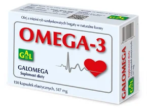 Gal Galomega Omega-3 suplement diety, 150 kapsułek