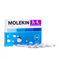 Molekin D3+K2 (MK-7), 30 tabletek