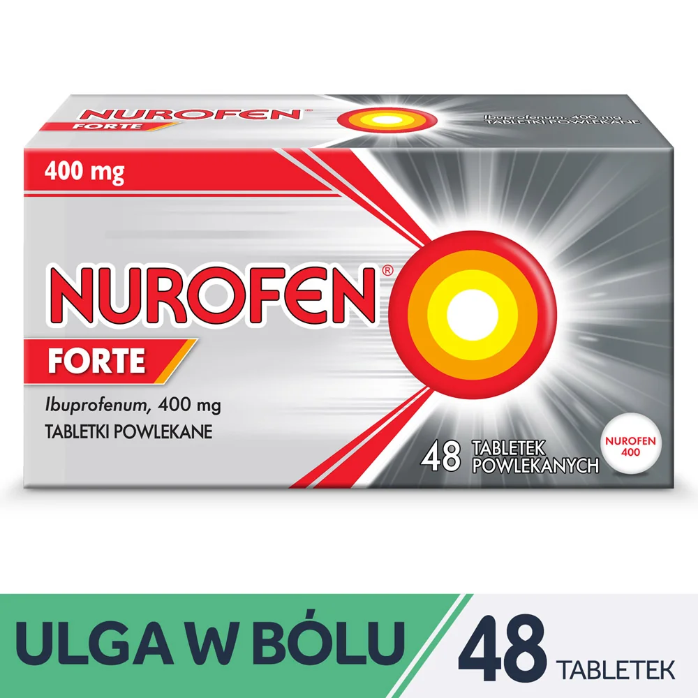 Nurofen Forte 400 mg 48 tabletek powlekanych