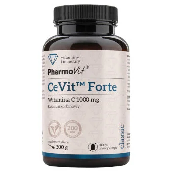 Cevit Forte Witamina C 1000 mg proszek 200 g Cevit Forte Witamina C 1000 mg proszek 200 g