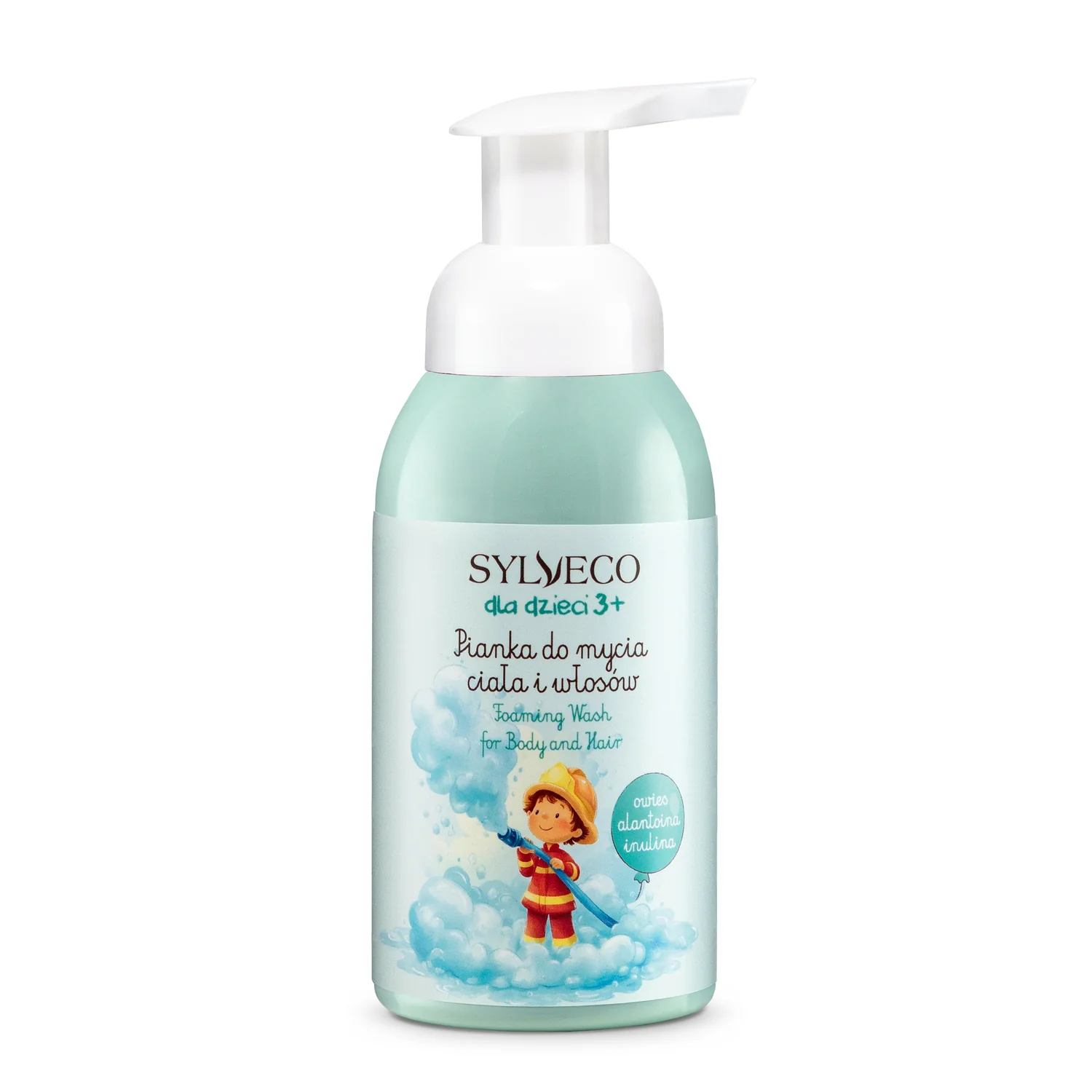 Sylveco dla dzieci 3+ pianka do mycia ciała i włosów o zapachu gumy balonowej, 290 ml