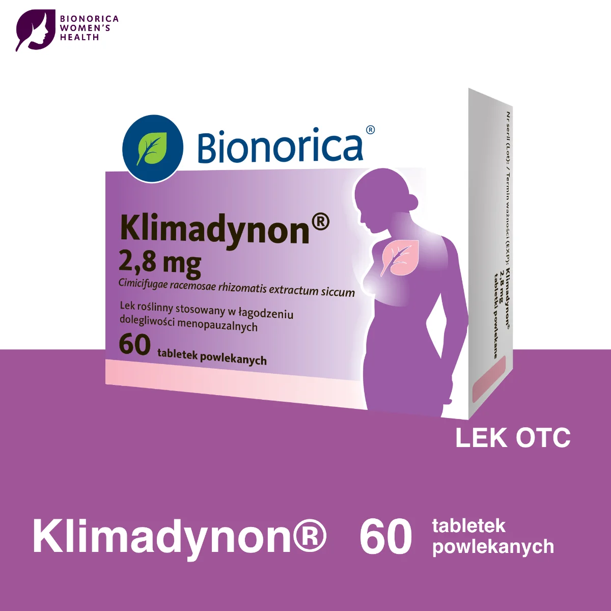 Klimadynon 2,8 mg, 60 tabletek powlekanych