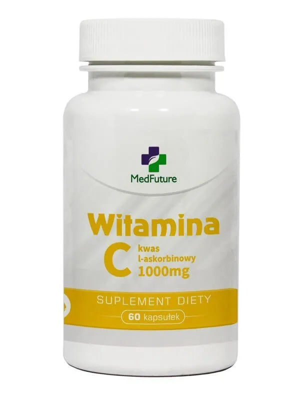 Witamina C, suplement diety, 1000 mg, 60 kapsułek