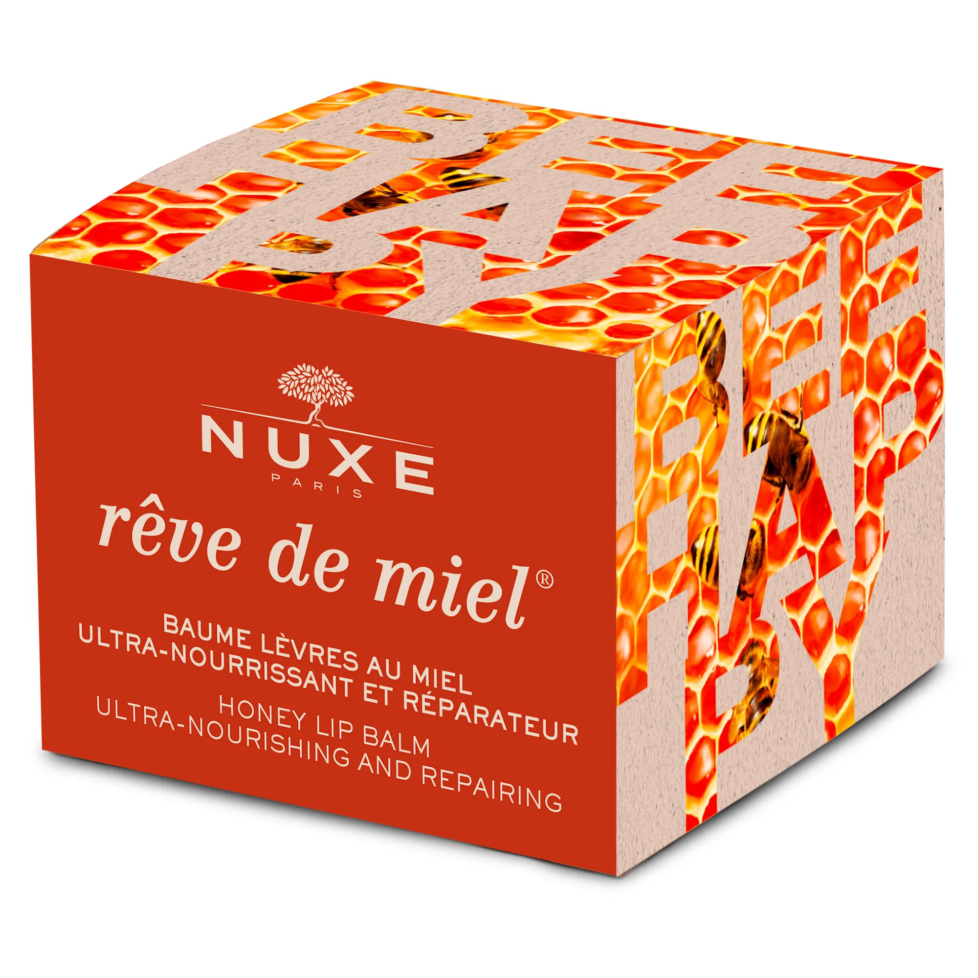 Nuxe Reve de Miel, balsam do ust, edycja limitowana 2020 kolor czerwony, 15g 