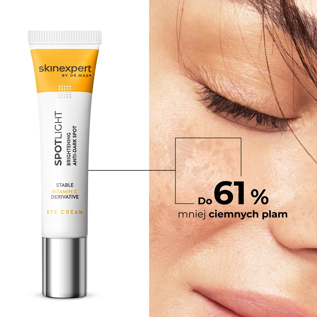 Skinexpert by Dr. Max® SpotLight Eye cream Rozświetlający krem pod oczy, 15 ml