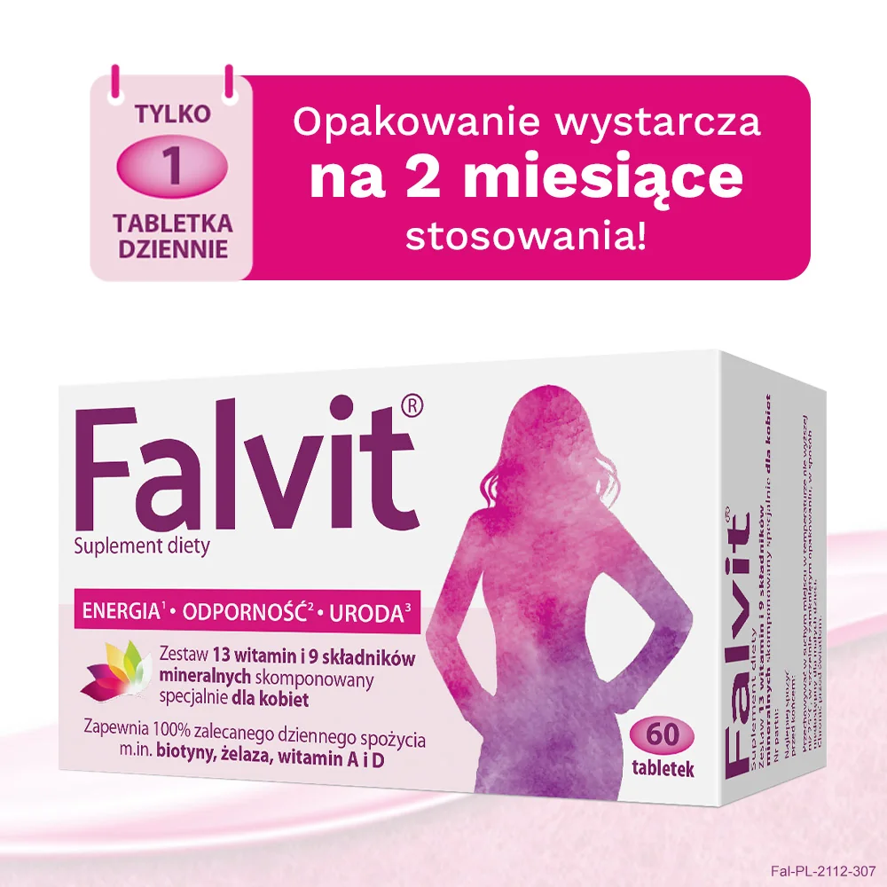 Falvit 60 tabletek drażowanych