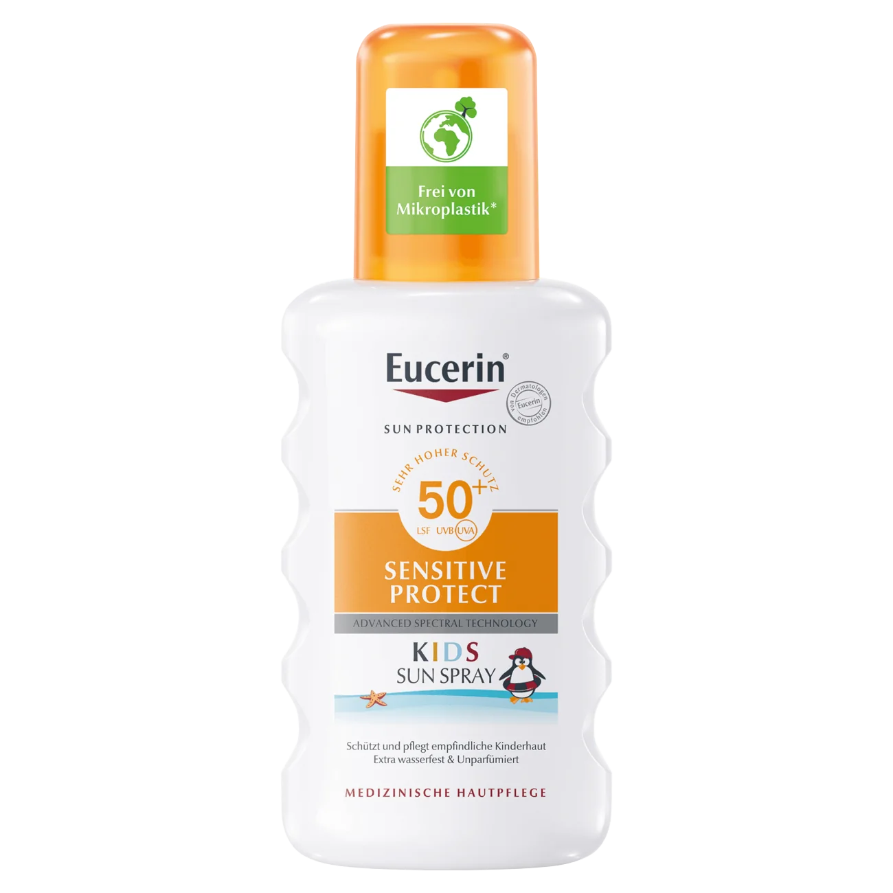 Eucerin Sun Kids Sensitive Protect spray ochronny dla dzieci SPF 50+, 200 ml