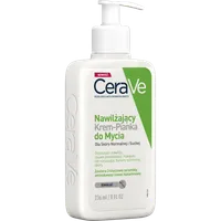 Cerave, nawilżający krem-pianka do mycia, 236 ml