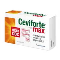 Ceviforte Max, suplement diety, 30 kapsułek