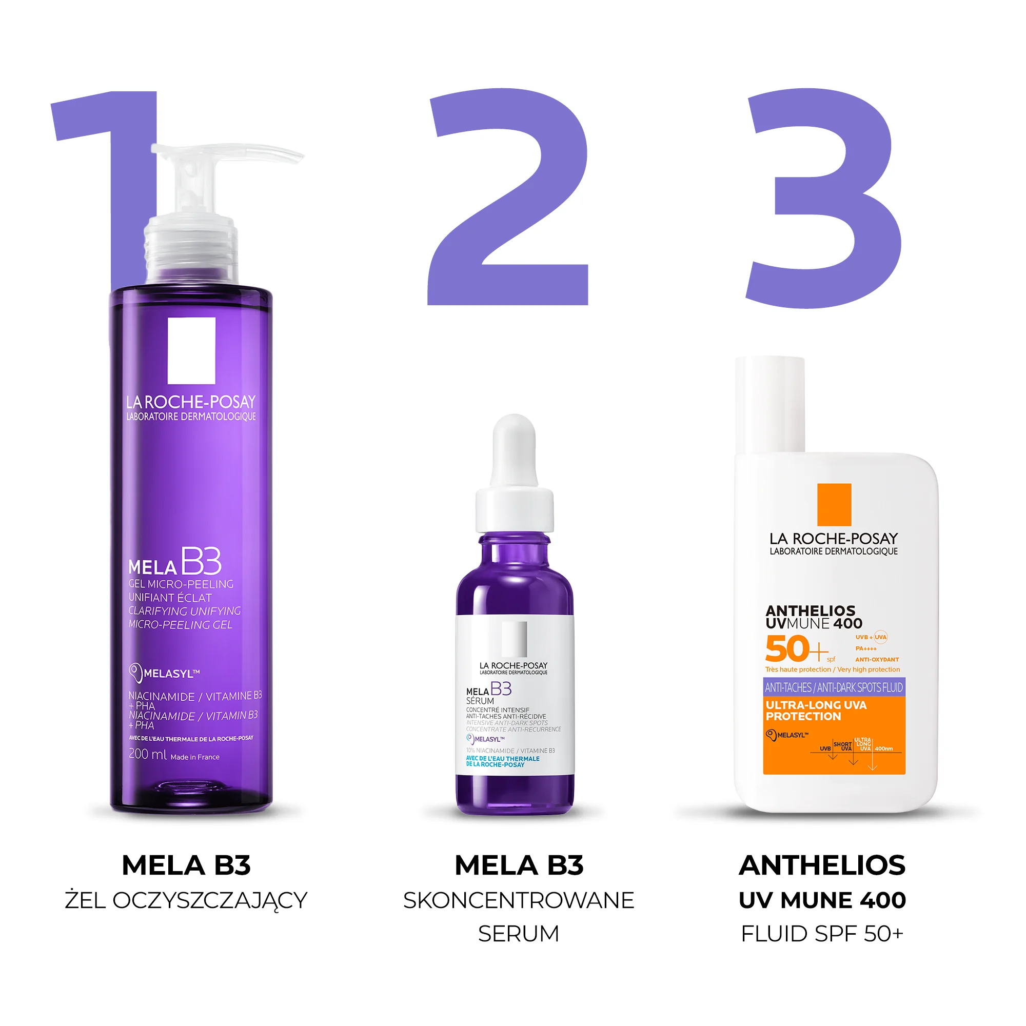 La Roche-Posay  Anthelios UVMUNE400 Fluid przeciw przebarwieniom z SPF 50+, 50 ml