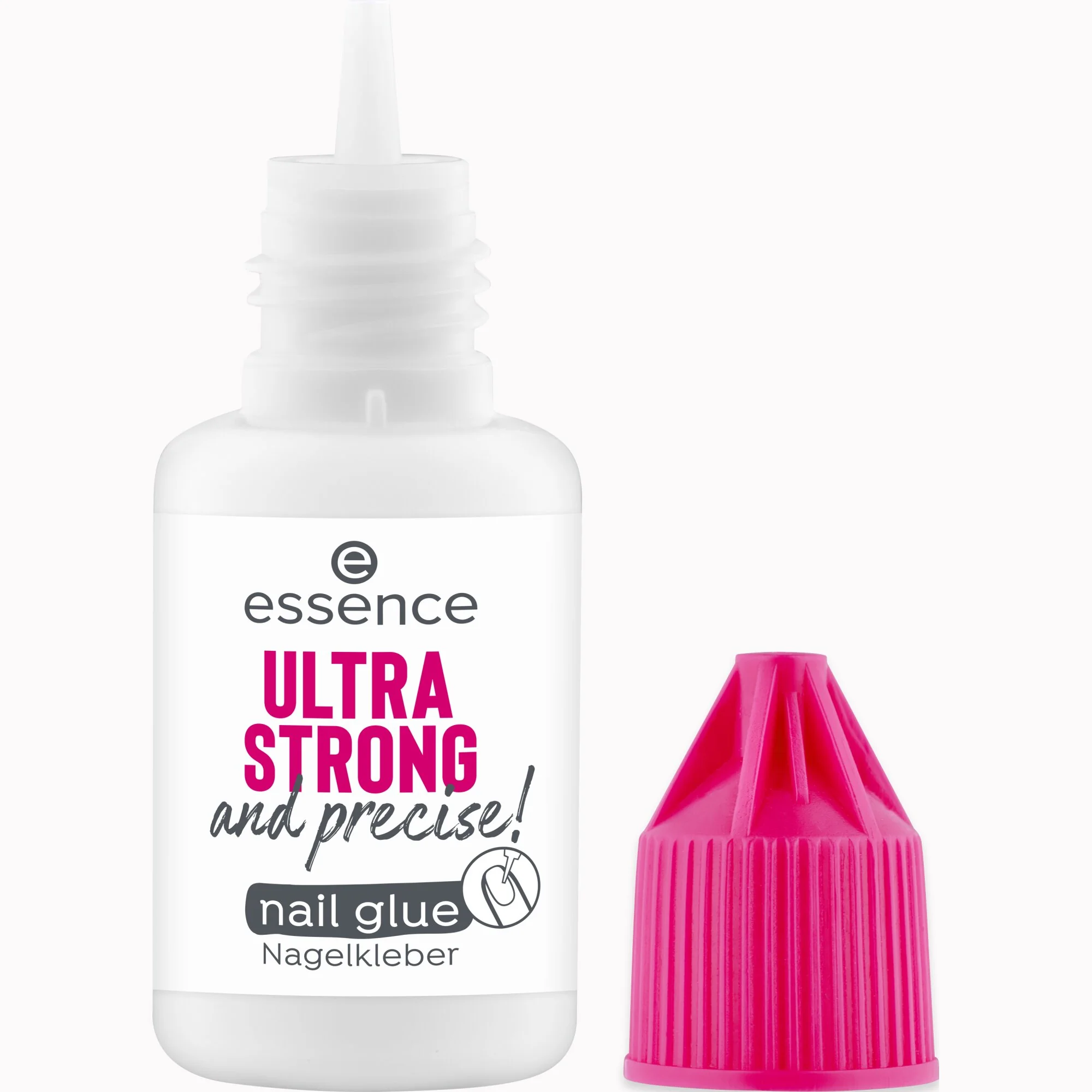 Essence Ultra Strong & Precise klej do paznokci, 8 g