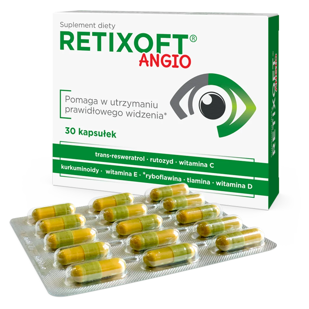 Retixoft Angio suplement diety, 30 kapsułek