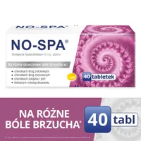 NO-SPA, 40 mg, 40 tabletek