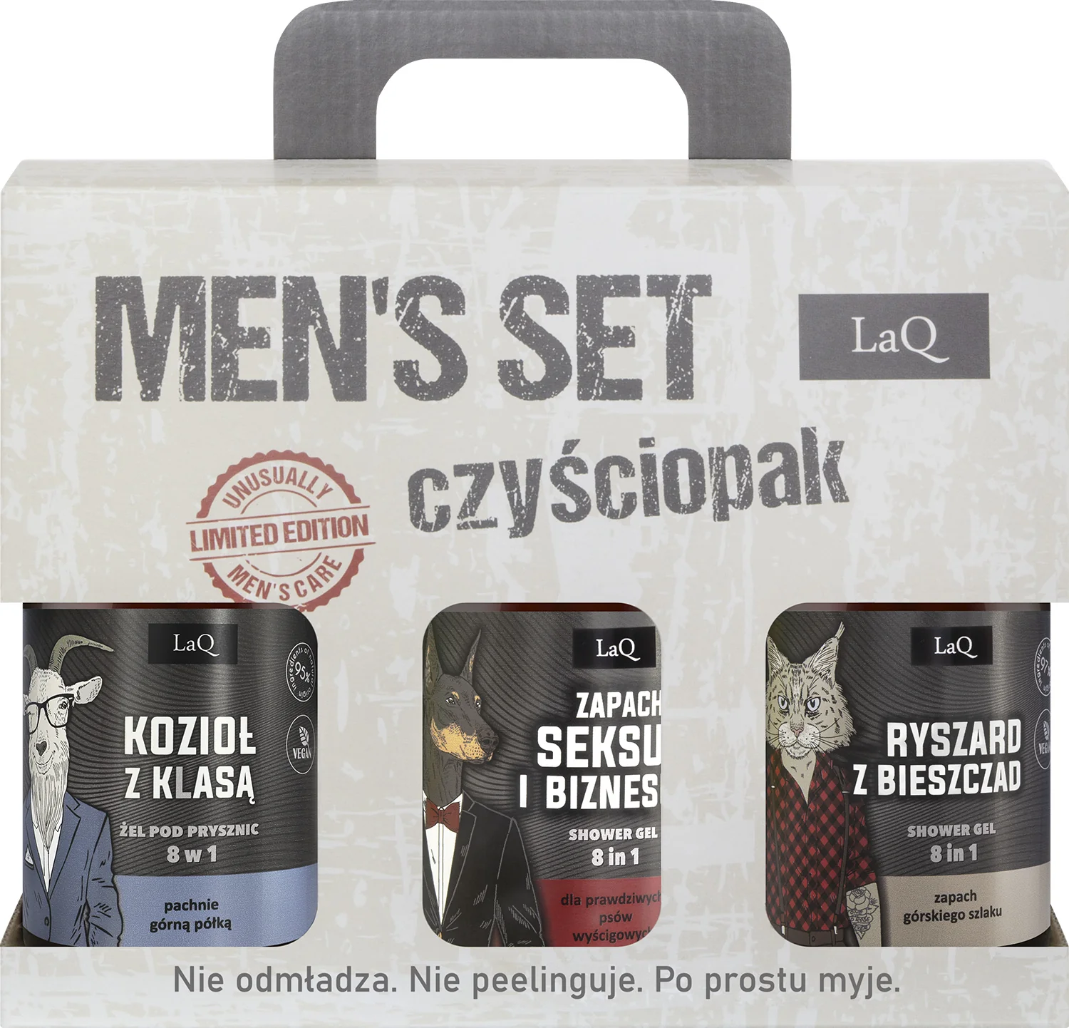 LaQ Zestaw Ich Troje BAD GUYS 3 x żel pod prysznic, 500 ml