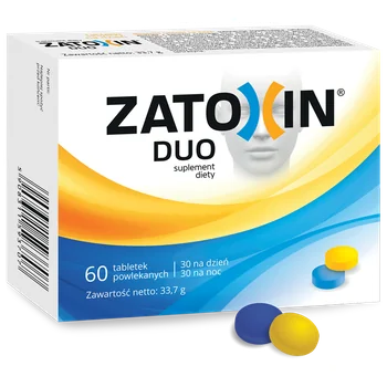 Zatoxin Duo suplement diety, 60 tabletek