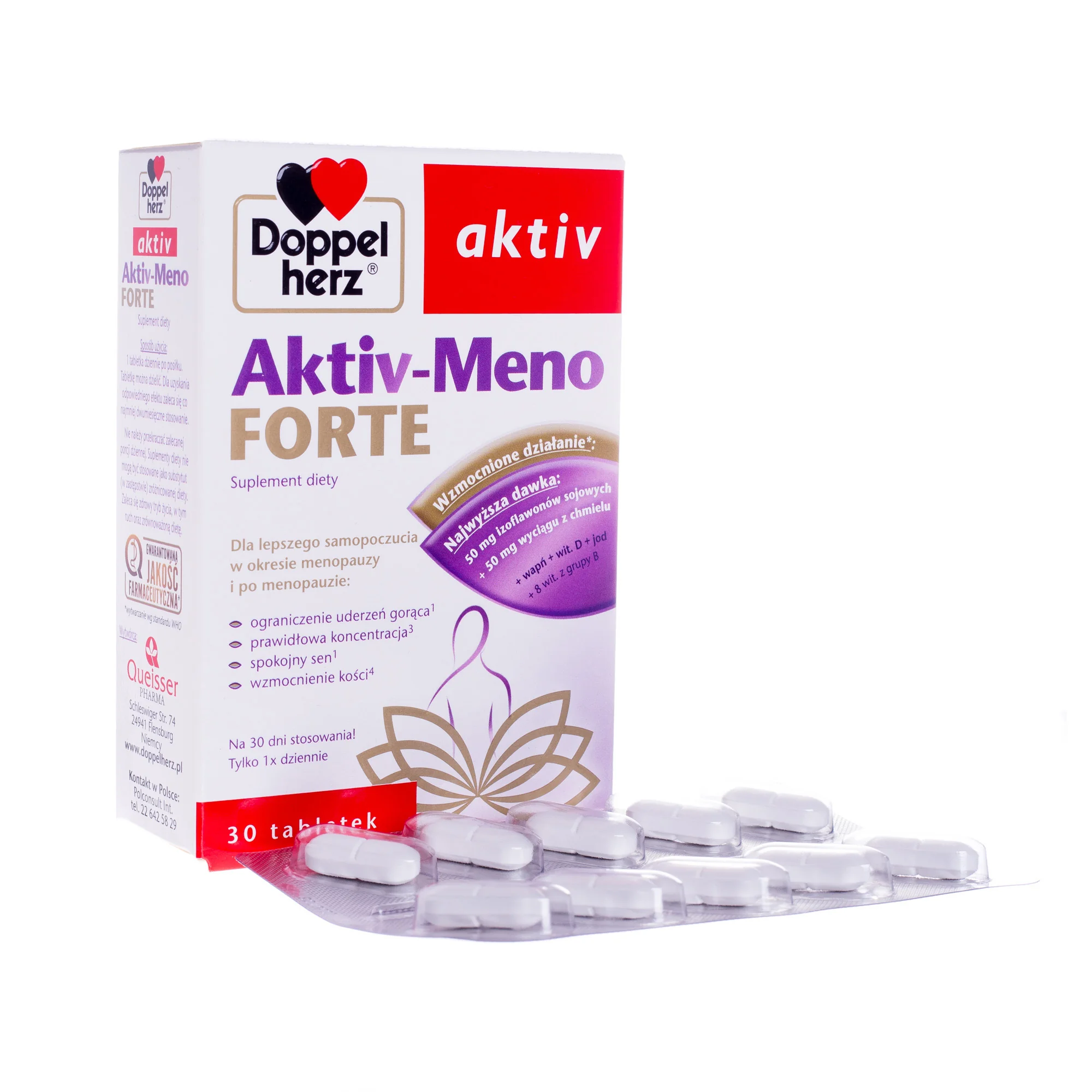 Doppelherz Aktiv Meno Forte 30 tabletek