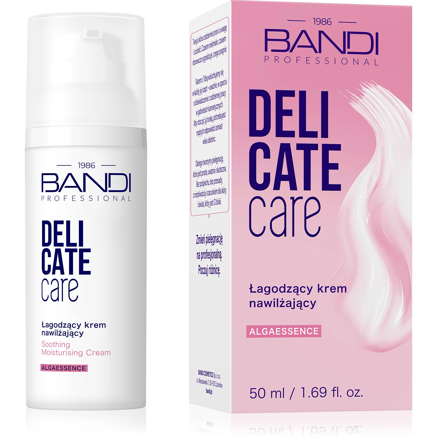 BANDI Professional Delicate Care Nawilżający krem z algami, 50 ml