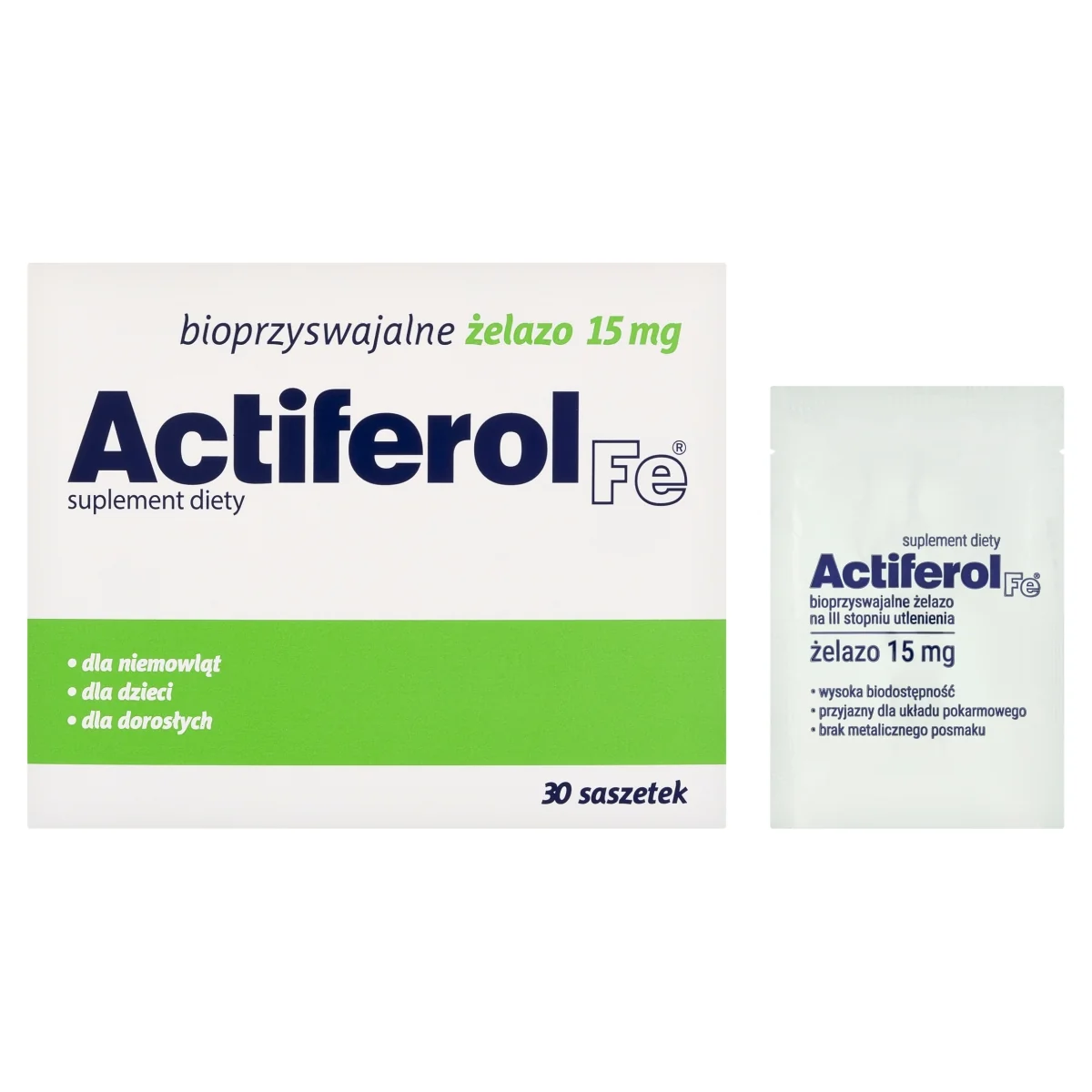 Actiferol Fe 30 saszetek