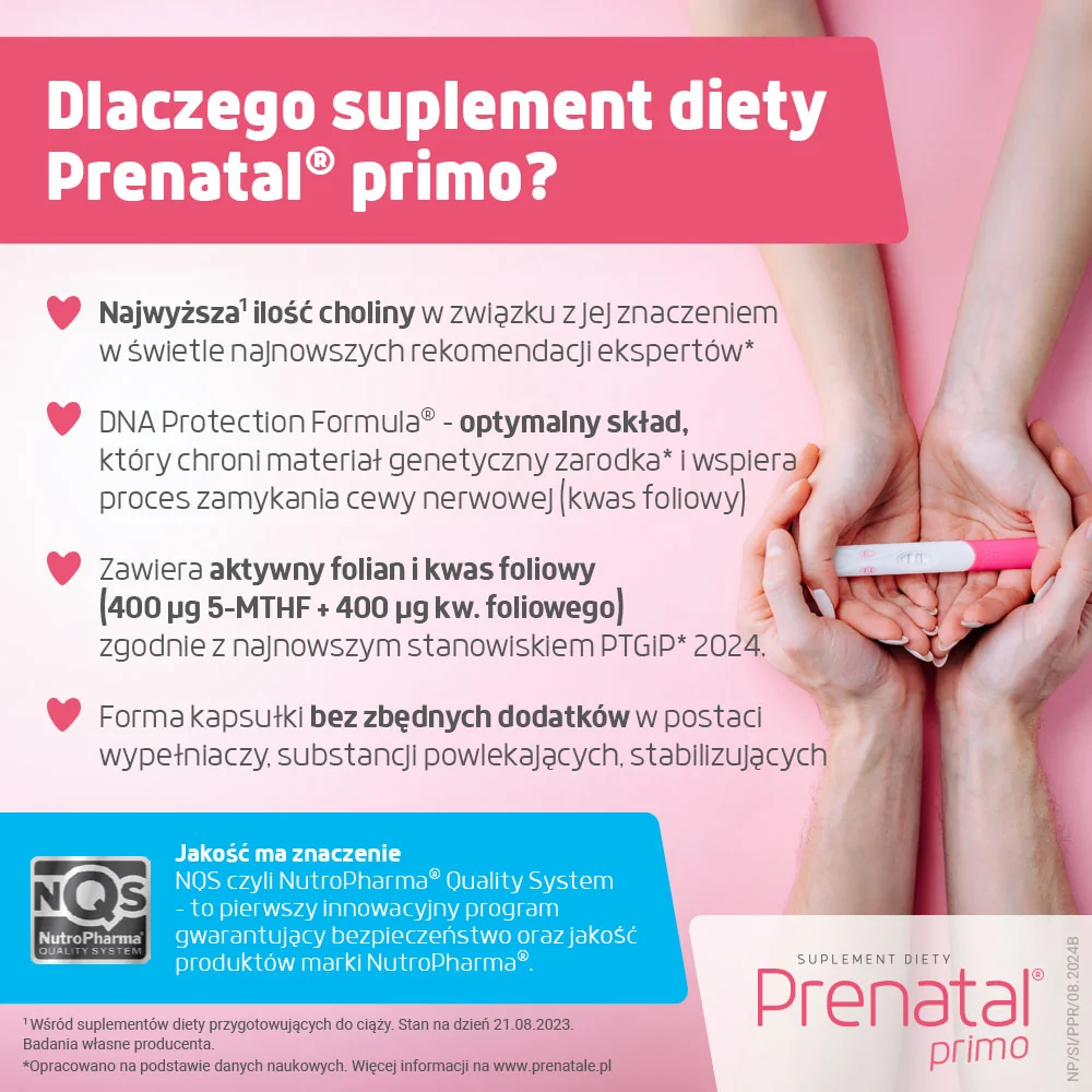 Prenatal® PRIMO 30 kapsułek