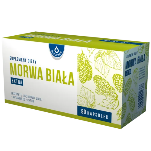 Oleofarm Morwa Biała Extra 90 kapsułek