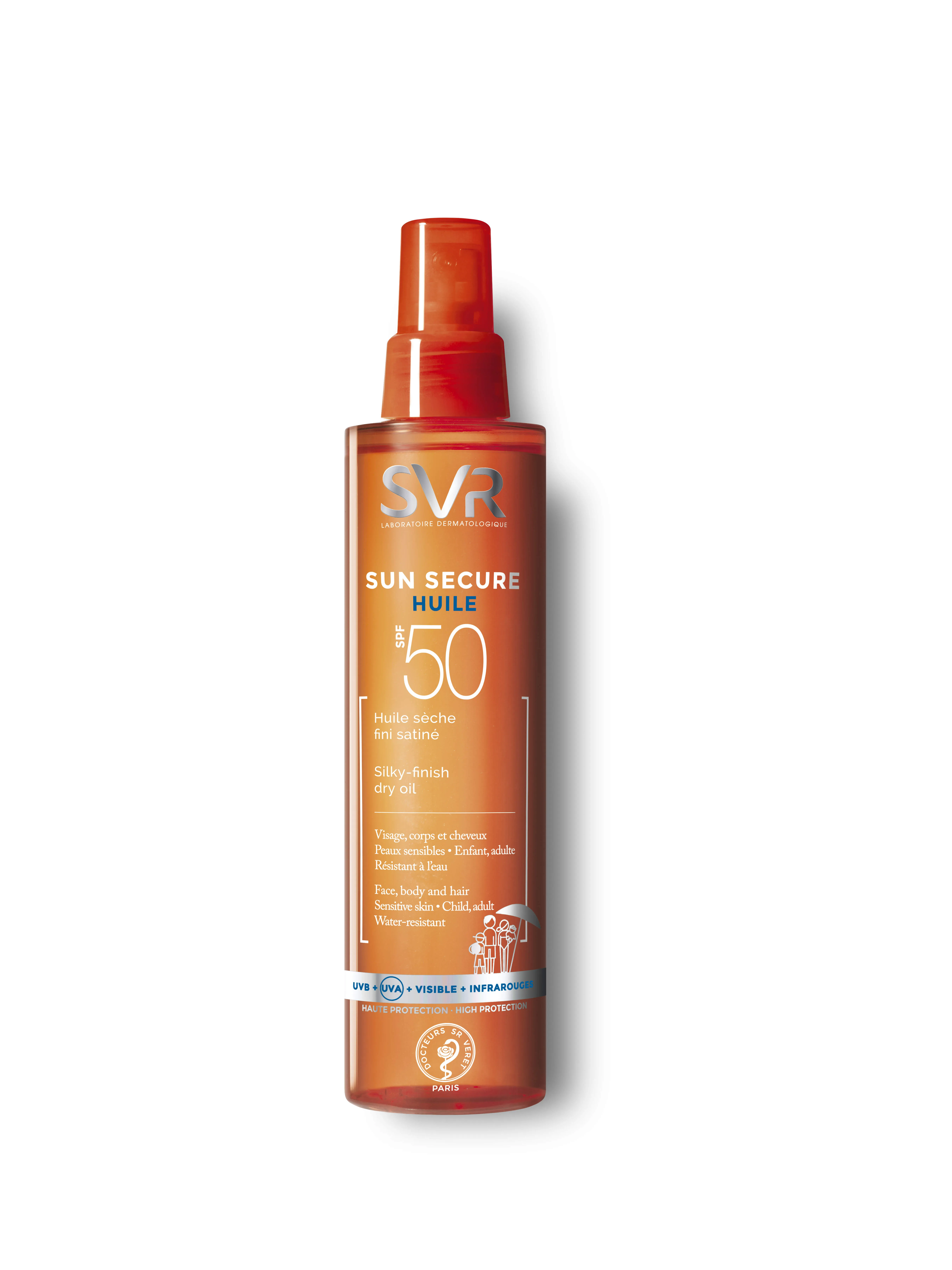 SVR Sunsecure Huile Seche, suchy olejek ochronny SPF 50, 200 ml