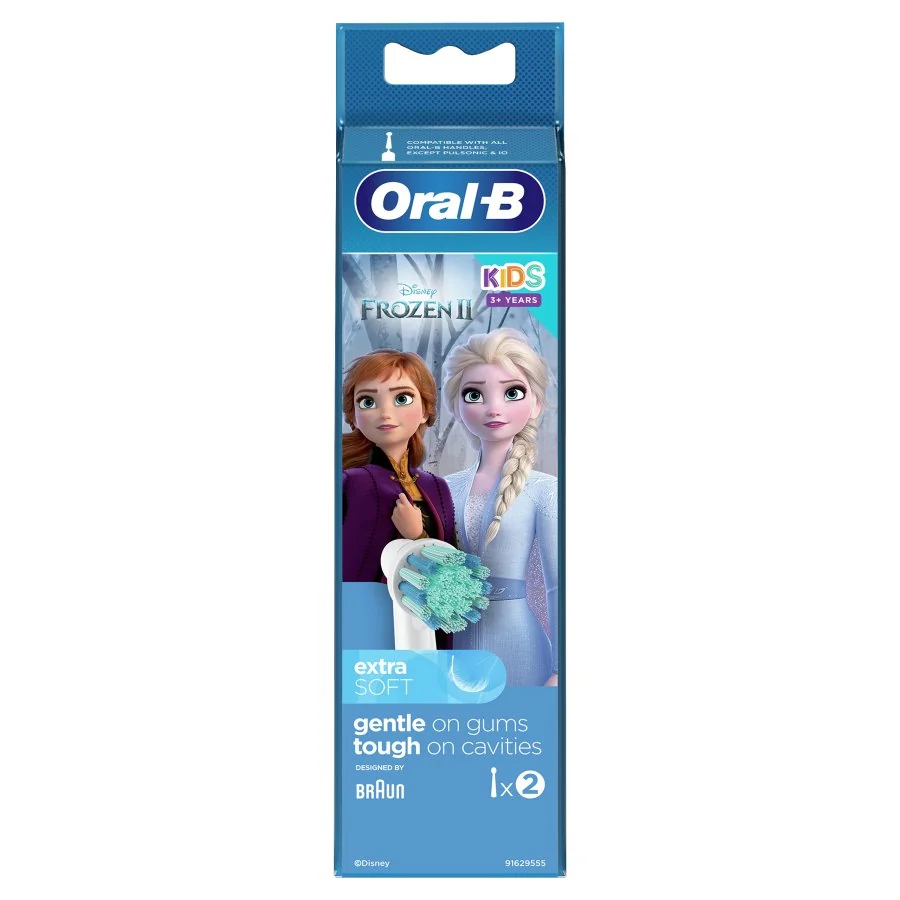 Oral-B Kids Frozen końcówki szczoteczek elektrycznych do zębów, 2 sztuki
