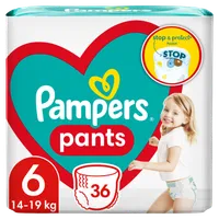 Pampers Pants Extra Large pieluszki jednorazowe, rozmiar 6, 14-19 kg, 36 szt.