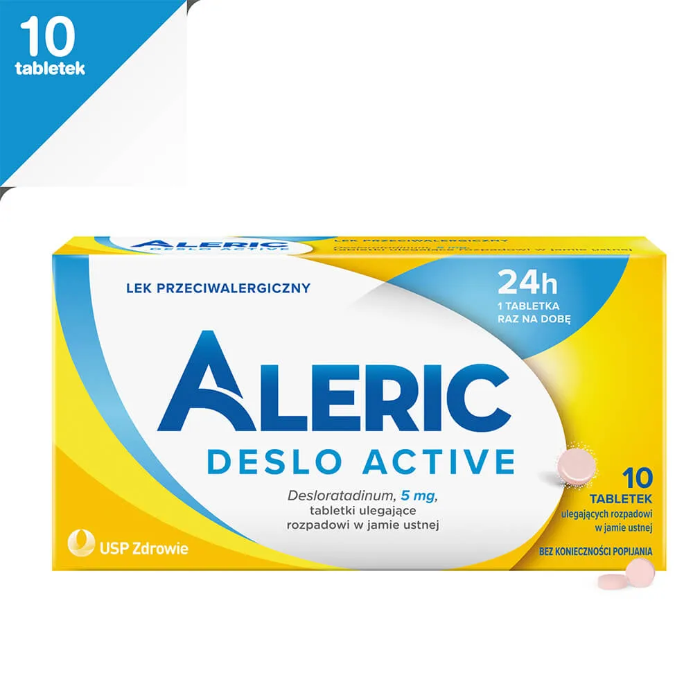 Aleric Deslo Active, 5 mg, 10 tabletek 