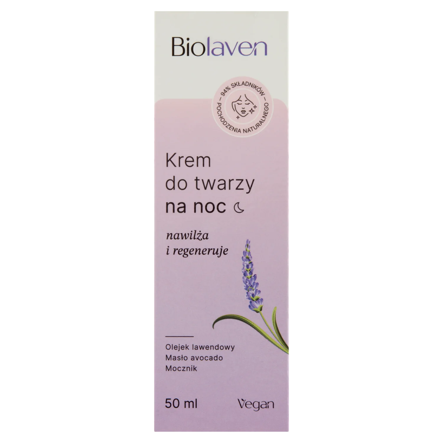 Biolaven Organic krem do twarzy na noc, 50 ml