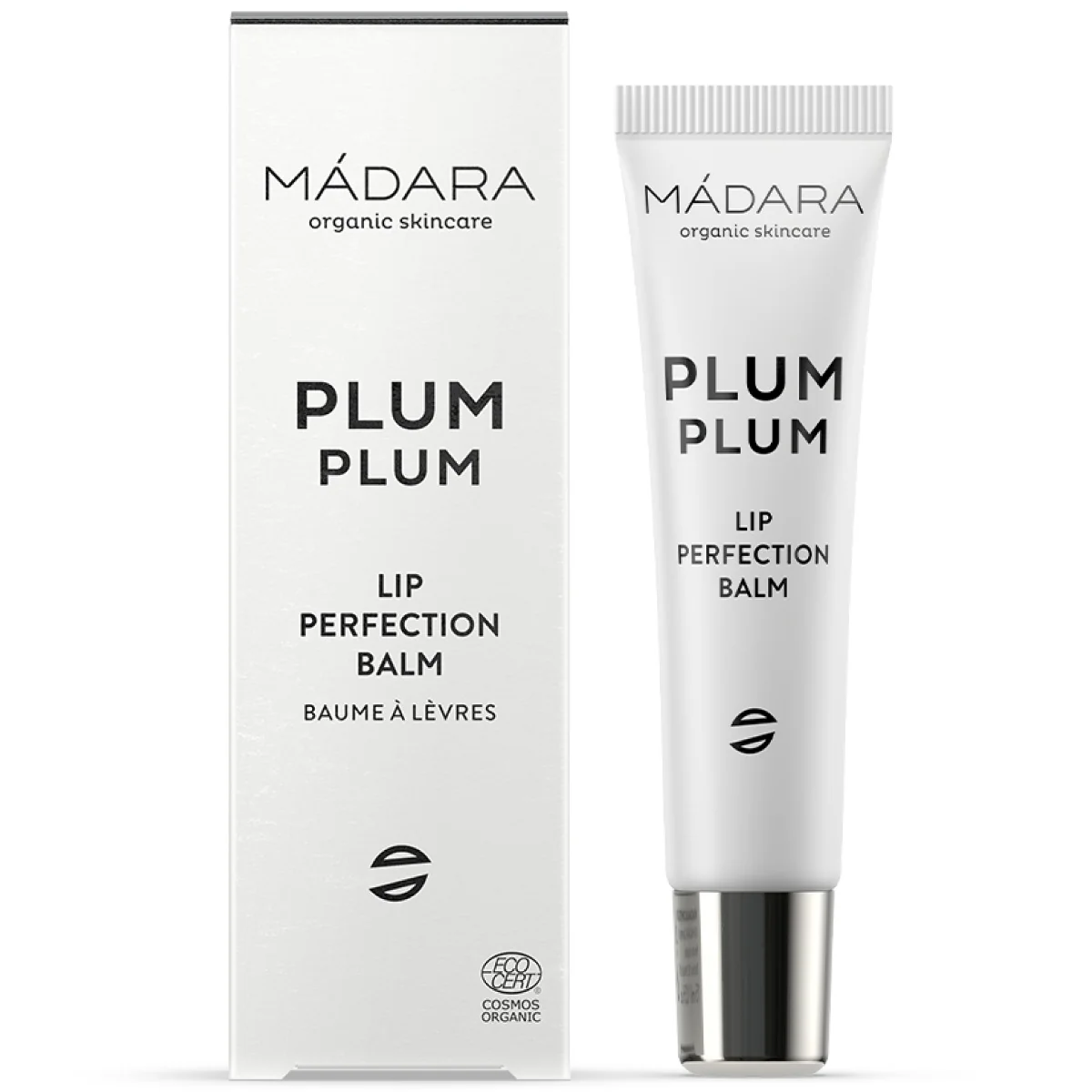 MÁDARA Plum Plum Lip Perfection balsam do ust, 15 ml