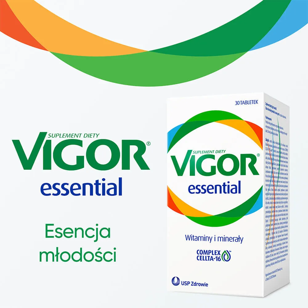 Vigor Essential, suplement diety, 30 tabletek 