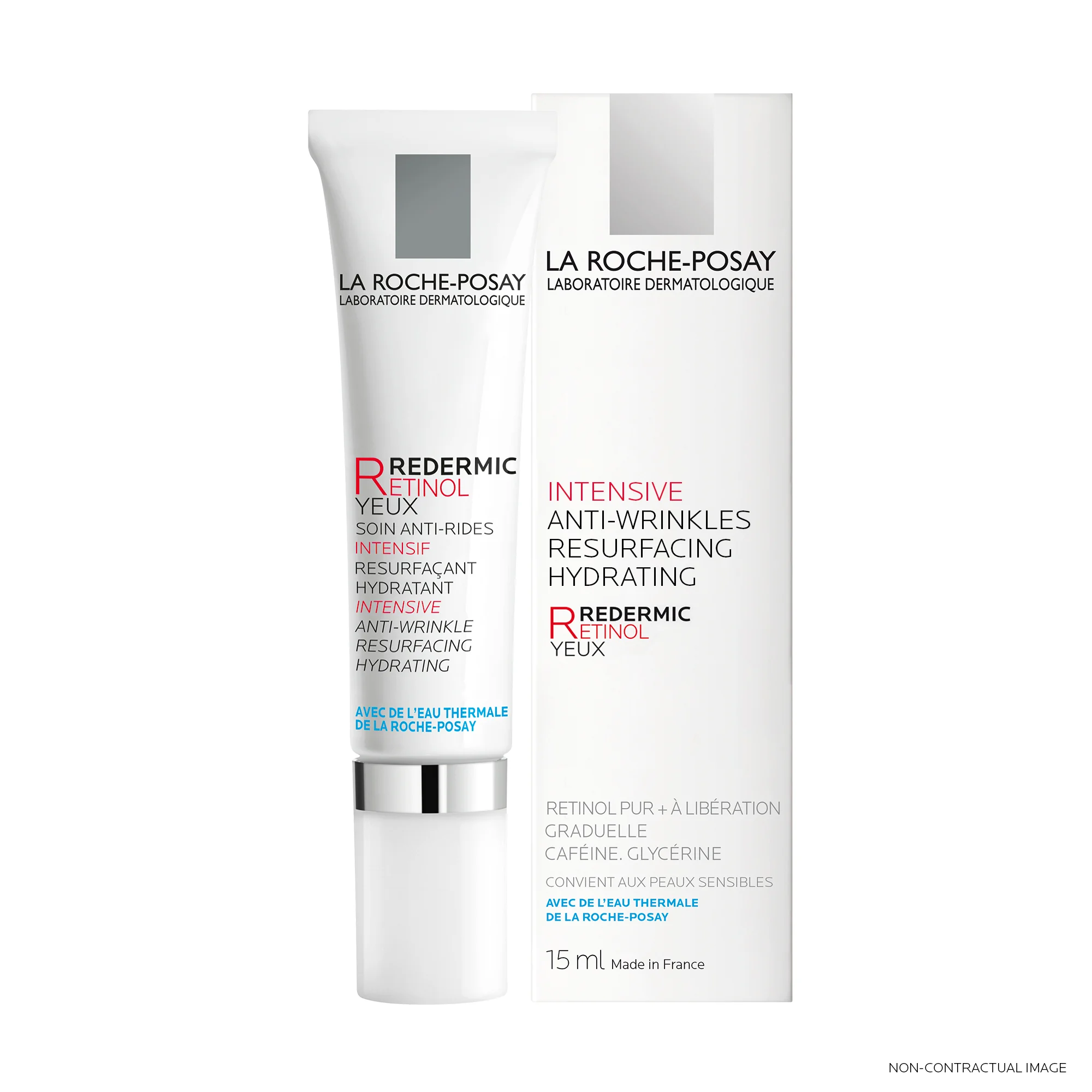 La Roche-Posay Redermic R intensywna przeciwzmarszczkowa kuracja pielęgnacyjna pod oczy, 15 ml
